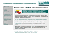 Desktop Screenshot of ccoconsulting.de